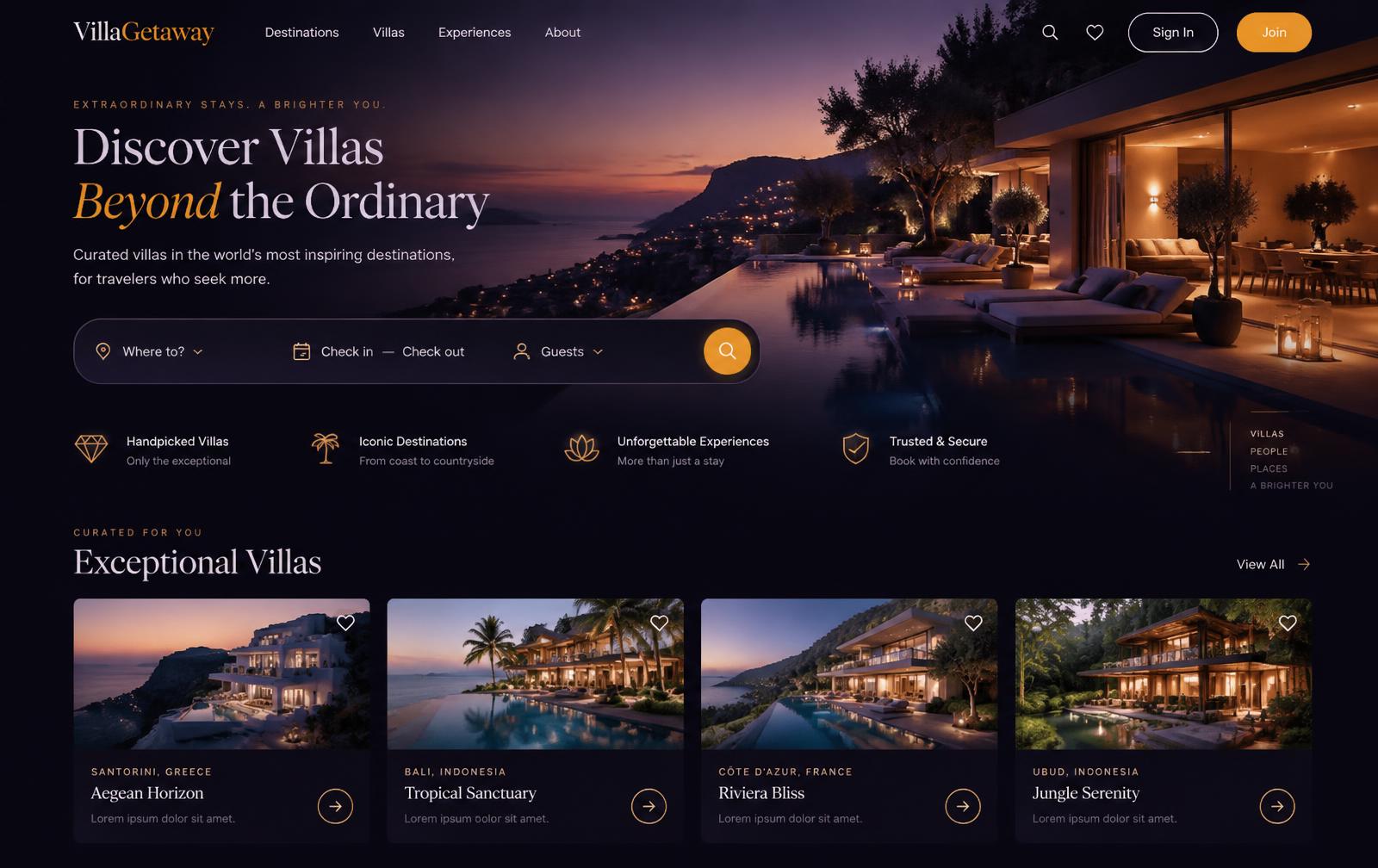 VillaGetaway screenshot